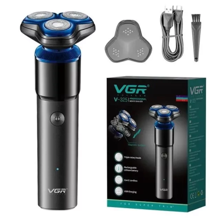 Портативна водонепроникна електробритва VGR V-325 Київ