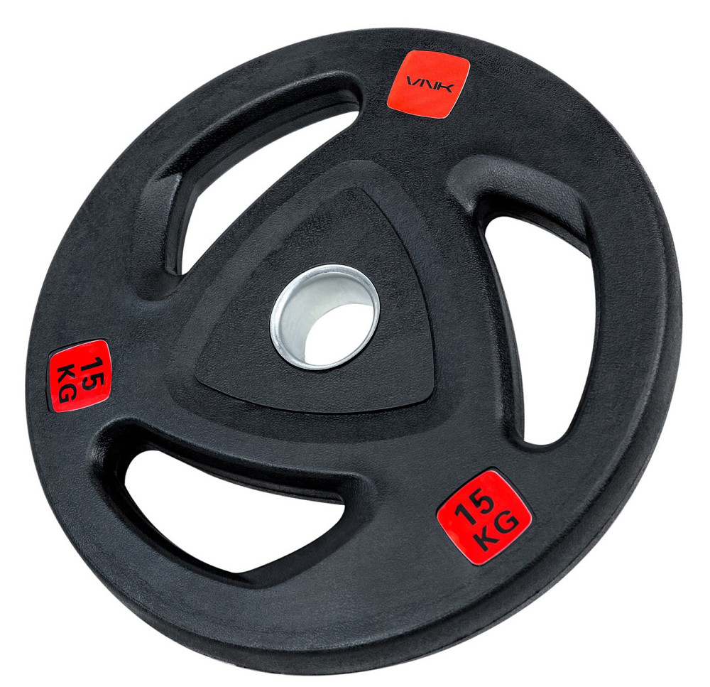 Диск для штанги VNK Black 15 кг (1 шт.) Київ - фото 1