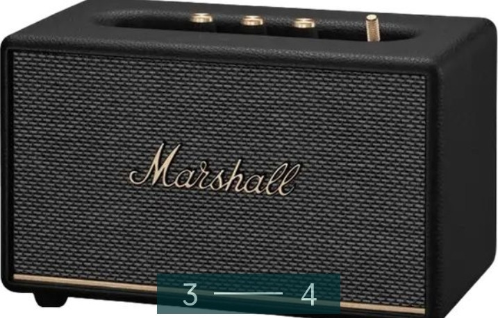 Акустическая система Marshall Acton 3 Black. Киев - изображение 2
