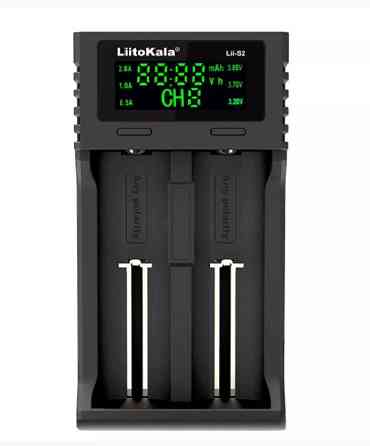 Зарядний пристрій Liitokala lii-S2 на 2 каналу (для Ni-MH, Ni-CD, Li-Ion, LiFePo4) Вінниця