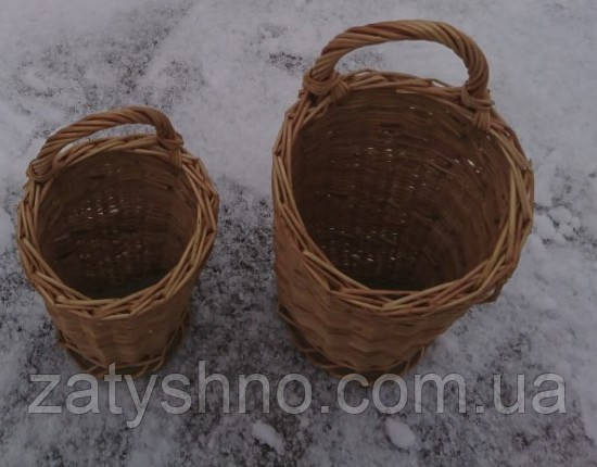 Набор маленьких плетеных корзинок Киев - изображение 1