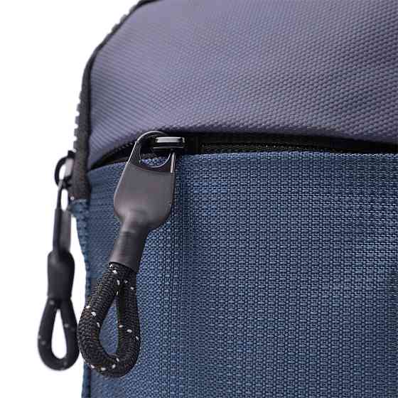 Чоловіча слінг сумка для подорожей з якісного текстилю Vintage 22870 Синій Київ