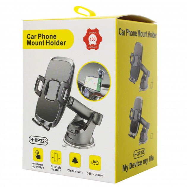 Тримач для телефону в автомобіль H-XP328 Дніпро - фото 1
