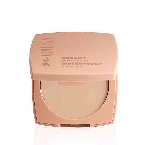 Пудра для обличчя Neverti Creamy Dimension №4 Almond Beige кремова водостійка Запоріжжя