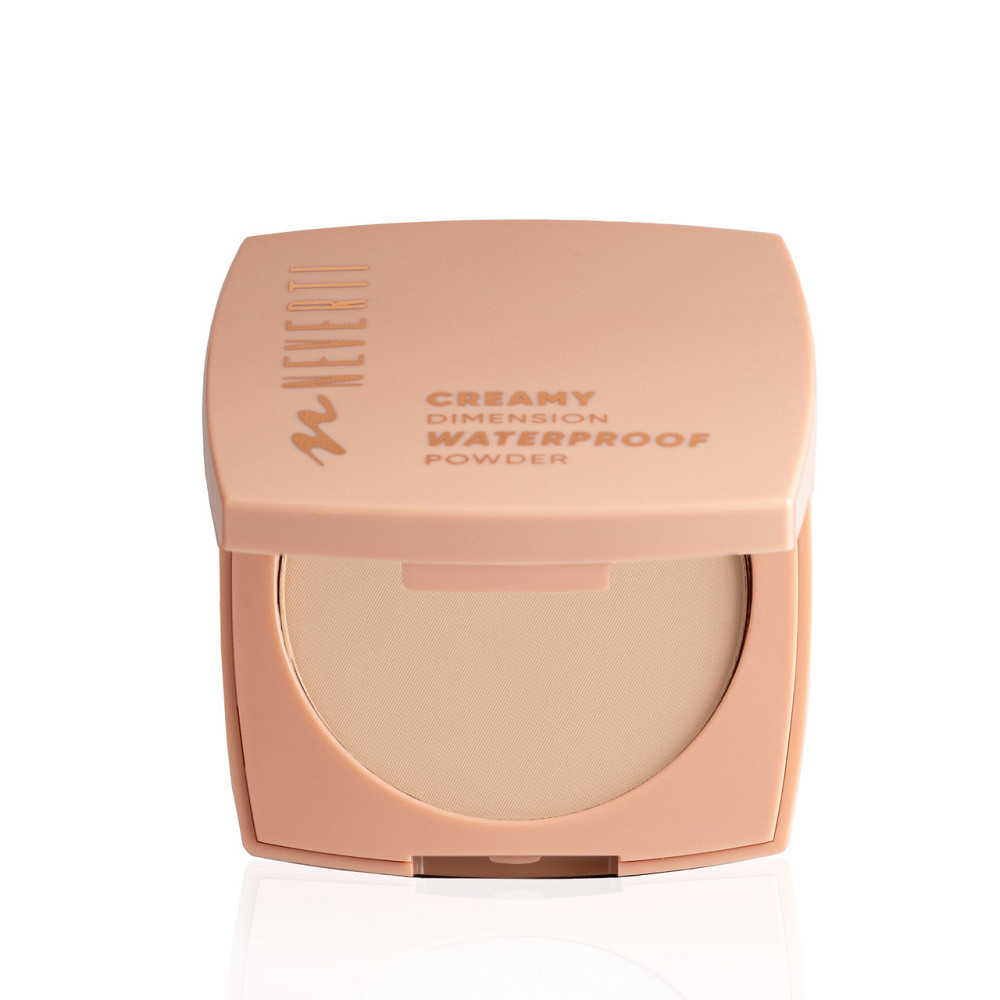 Пудра для обличчя Neverti Creamy Dimension №4 Almond Beige кремова водостійка Запоріжжя - фото 2