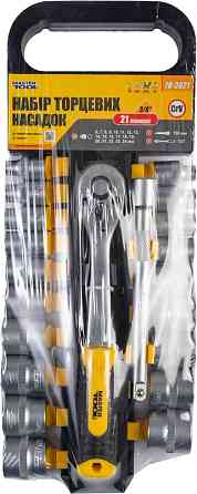 MASTERTOOL Набір головок торцевих 6-гранних MASTERTOOL ⅜" 6-24 мм з тріскачкою 72 зубці подовжу Киев