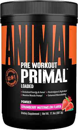 Передтренувальний комплекс Universal Nutrition Animal Primal Pre-Workout 507,5 г Strawberry Watermelon Луцьк