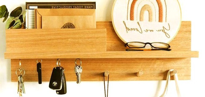 Ключница деревянная 
