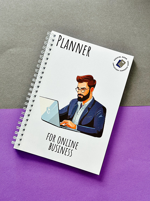 Бізнес блокнот А5 чоловічий Дніпро - фото 1