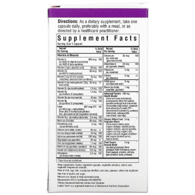 Вітамінно-мінеральний комплекс Bluebonnet Nutrition Комплекс Вітамінів Для Жінок, Ladies&apos; ONE, Whole Food-Based (BLB0135) Вінниця - фото 2
