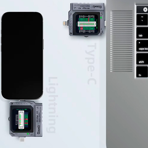 Тестер живлення QianLi iBridge A3 для Type-C та Lightning Київ - фото 15