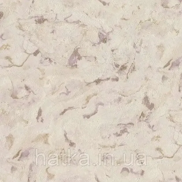 Шпалери метрові вініл на флізеліні Rasch Clas під штукатурку під мармур бузковий рожевий беж золото Київ - фото 2
