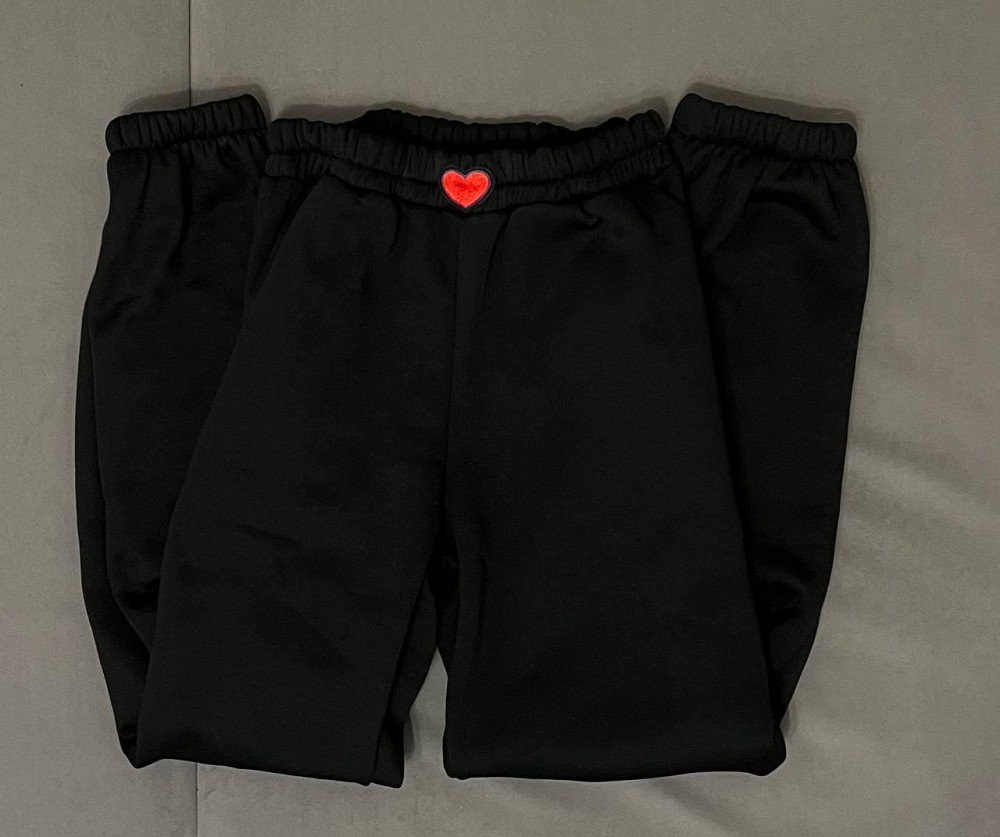 Жіночі базові теплі штани джогери трехнить на флісі Одеса - фото 3