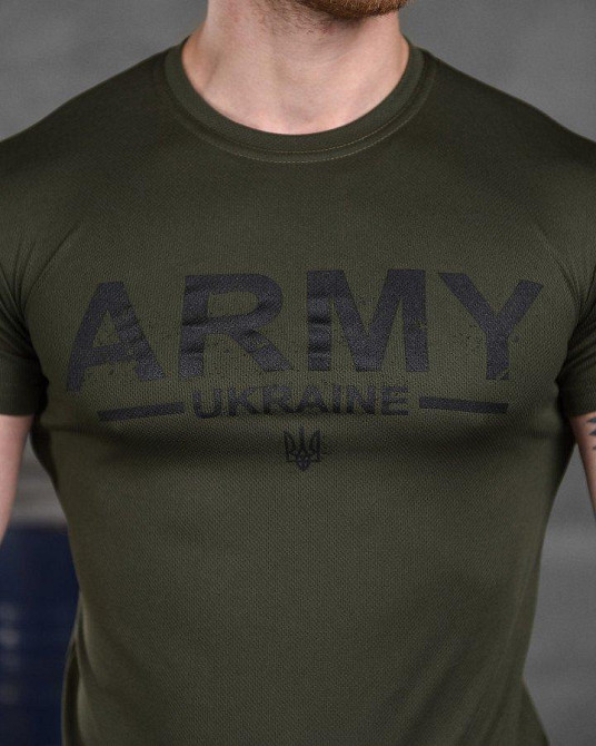 Тактична потоотводящая футболка SABUR АРМІЯ ОЛИВА ВТ6727 Одеса - фото 7