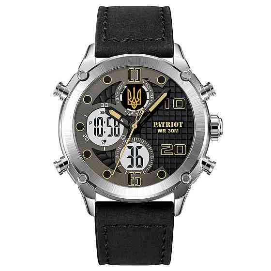 Patriot 017BKWT Тризуб золото Silver-White SBR Київ
