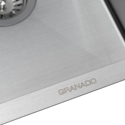 Мийка кухонна GRANADO Under top mini STEEL S304 (GS10304) Вінниця - фото 3