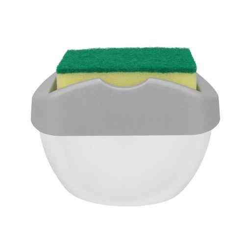 Дозатор для мийного засобу з губкою 400 мл - чисто, зручно, економно! Київ