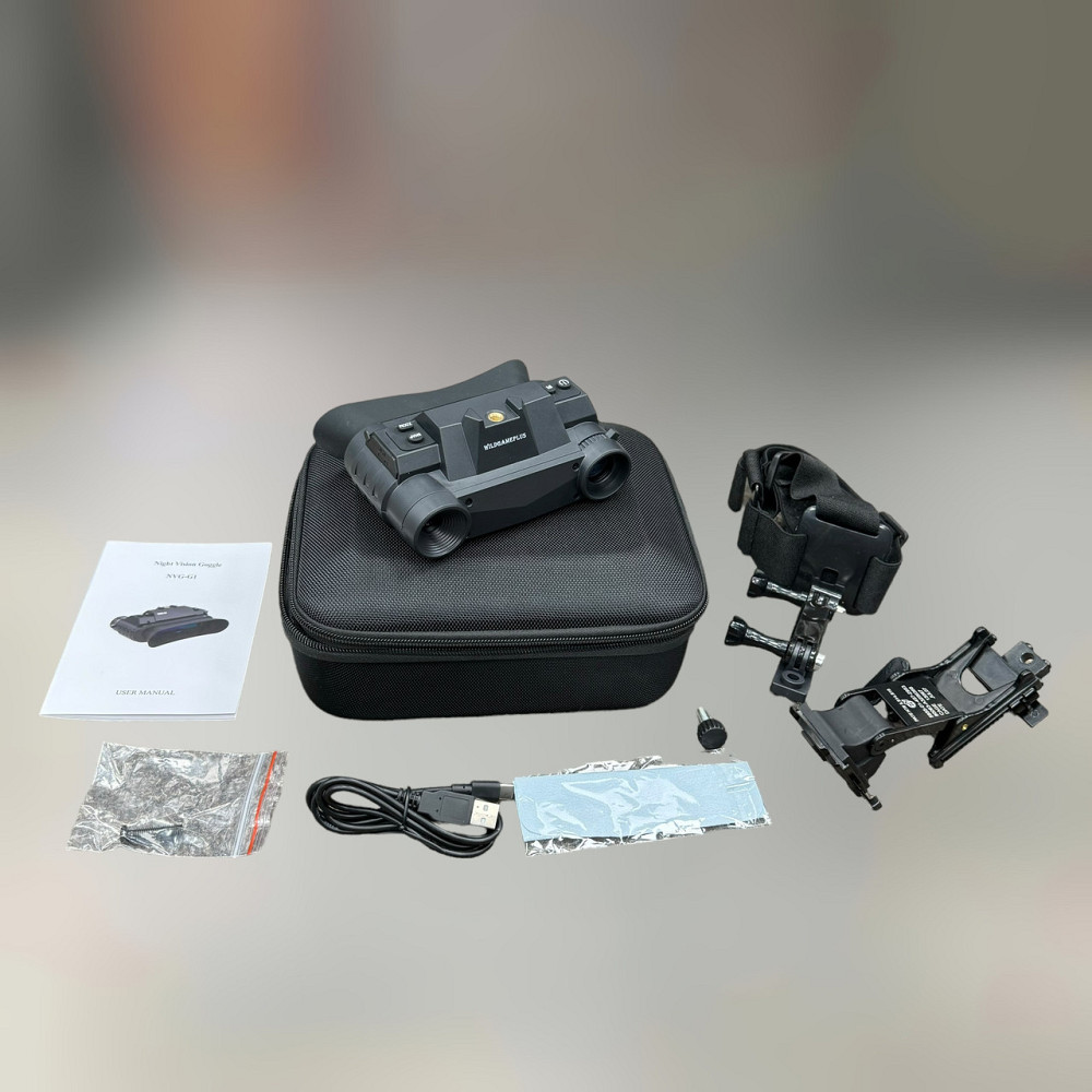 ПНВ, Прибор ночного видения Spina optics NVG-G1 с креплением на шлем, цифровой, система ремней для головы Solmir Киев - изображение 2