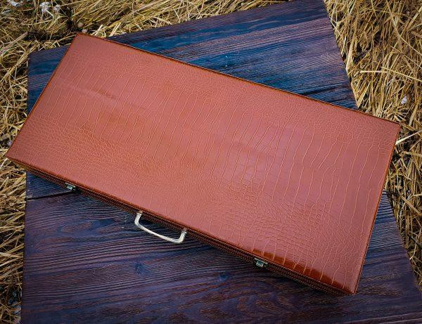 Подарочний набір для шашлика в кожаному кейсі ідеальний подарунок татові VIP 8 Тернопіль - фото 7