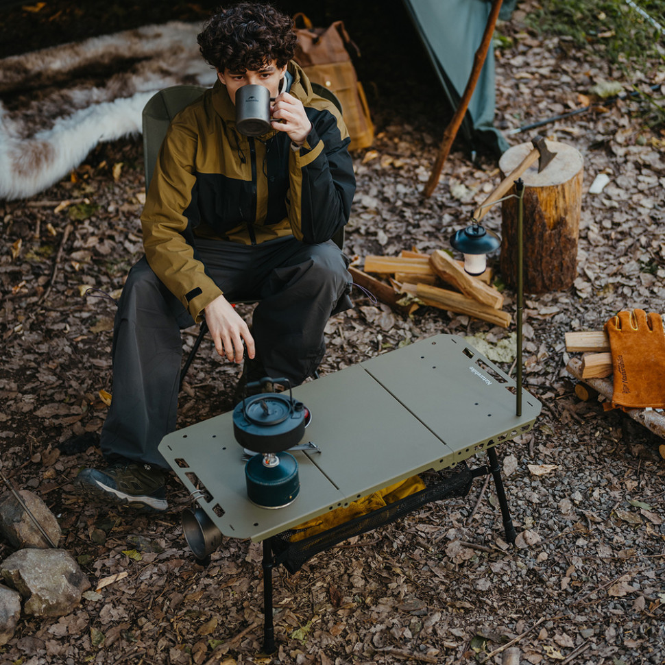 Складаний стіл Naturehike CNK2450JJ025, 80х40 см, алюміній, оливковий Київ - фото 8
