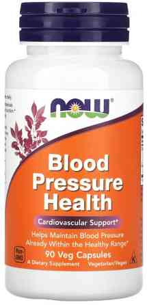 Нормалізація тиску Now Foods Blood Pressure Health 90 вег капсул Київ