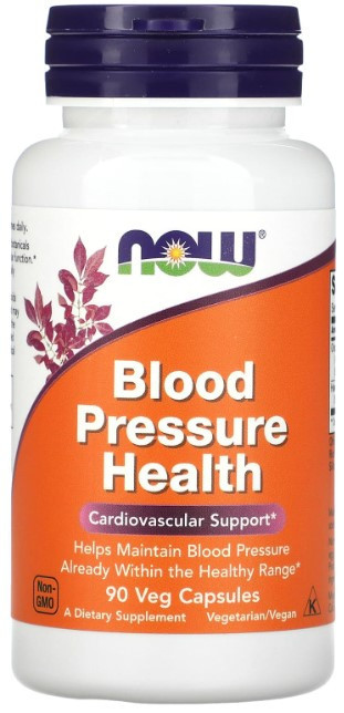 Нормализация давления Now Foods Blood Pressure Health 90 вег капсул Киев - изображение 1