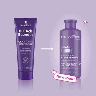 Кондиционер для волос Lee Stafford Bleach Blondes Purple Toning Conditioner 50 мл (5060282708372) Винница