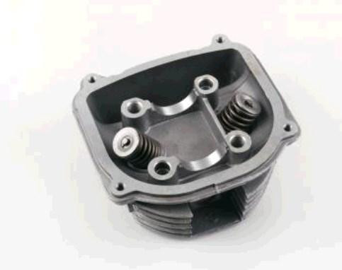 Головка циліндра скутер 4 т 125/150 (блакитна, +клапани) Мукачево - фото 1