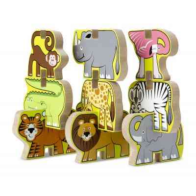 Розвиваюча іграшка Melissa&amp;Doug Деревянная головоломка-укладка Сафари (MD9024) Вінниця