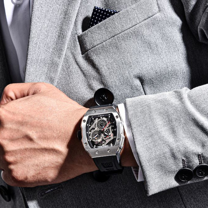 Pagani Design PD-YS012 Silver-Black SBR Київ - фото 5