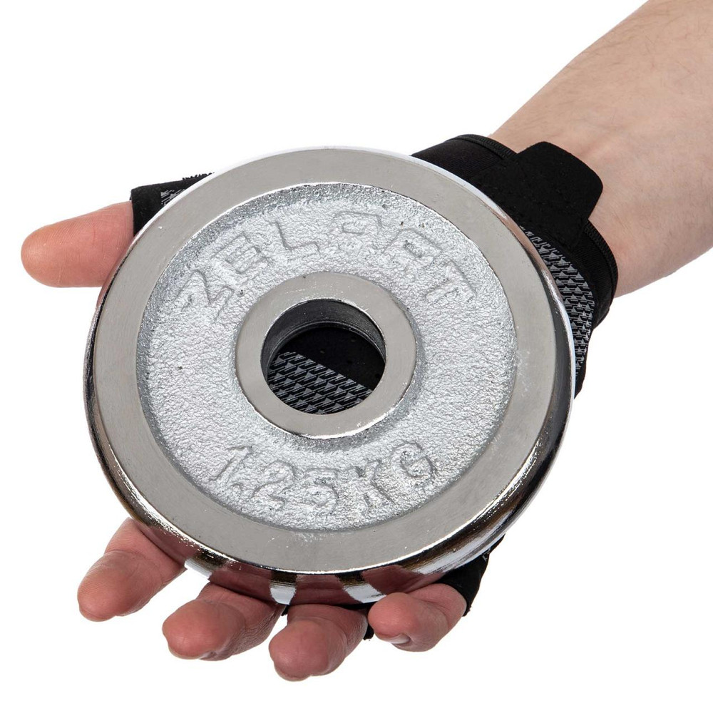 Блин (диск) хромированный 1.25 кг d-30мм Zelart-7786-1_25 Киев - изображение 7