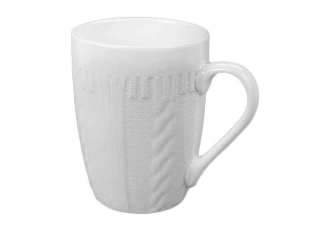 Чашка 360мл White braid R30881 ТМ STENSON Solmir Киев - изображение 1