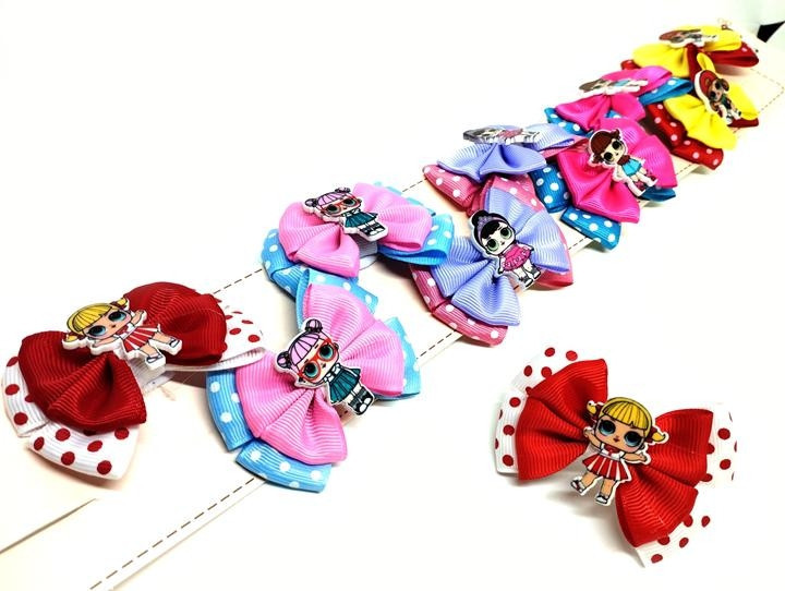 Шпильки для волосся бантики уп 10 шт Київ - фото 1