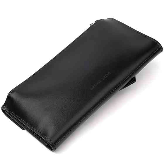 Многофункциональный клатч 11337 Grande Pelle Черный Киев