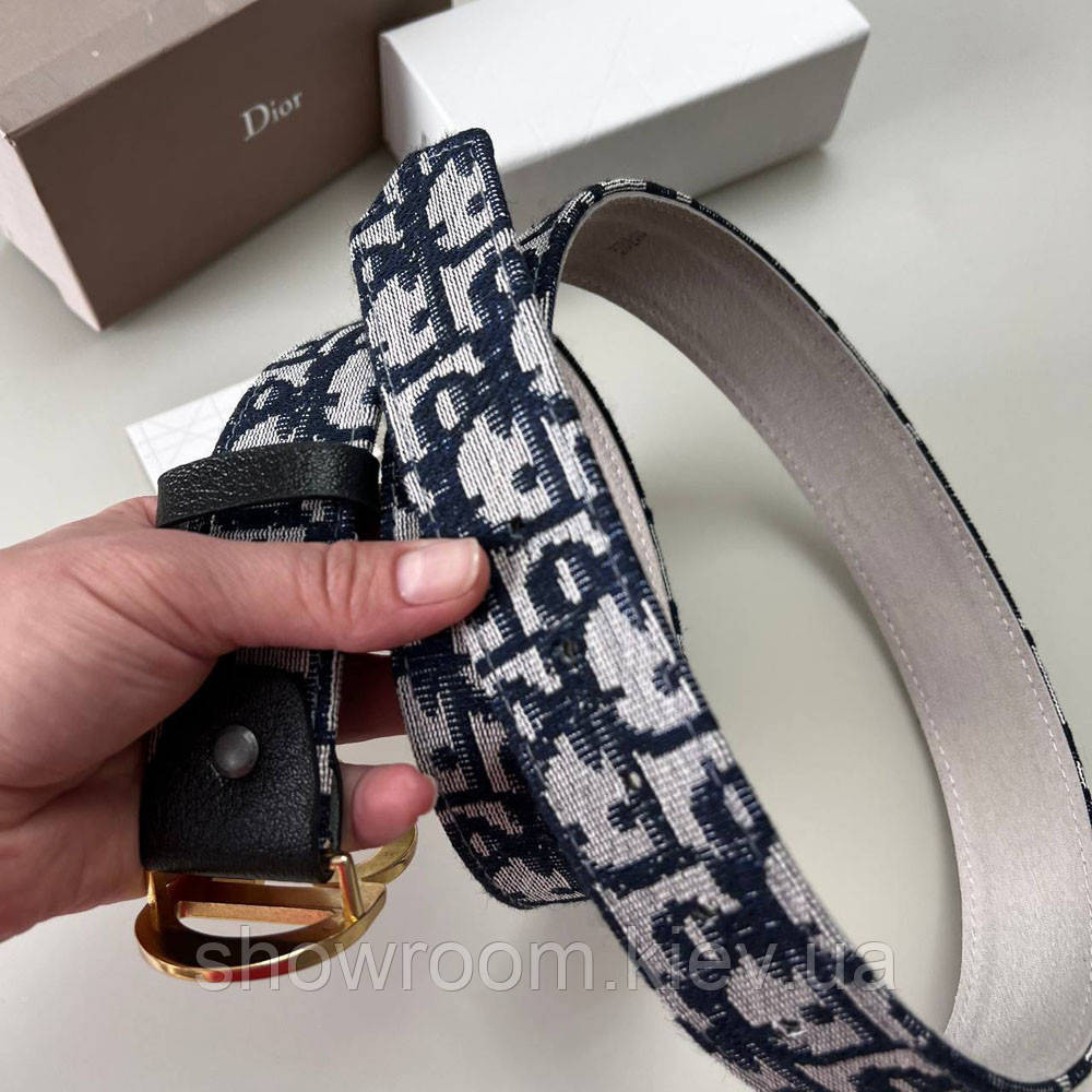 Женский кожаный бредовый ремень (0115) gold Киев - изображение 4