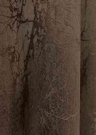 Шторна тканина жакард колекція "Viva Marmo" колір коричневий 1780ш Київ