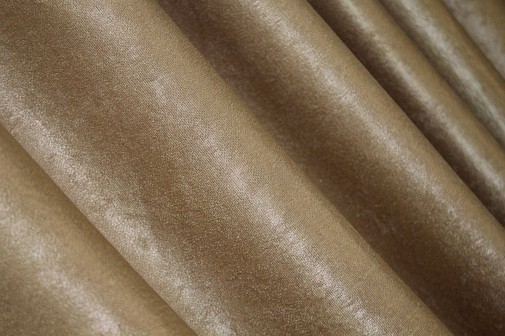 Комплект готовых штор VR-Textil Лен Парма № 1354ш Темно-золотистый 150х270 см 2 шт (33-0194) Киев - изображение 6