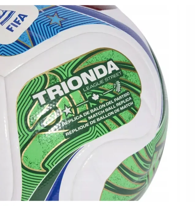 Футбольный мяч ADIDAS WORLD CUP LEAGUE Ball 2026 (JD8045) Вишнёвое - изображение 5