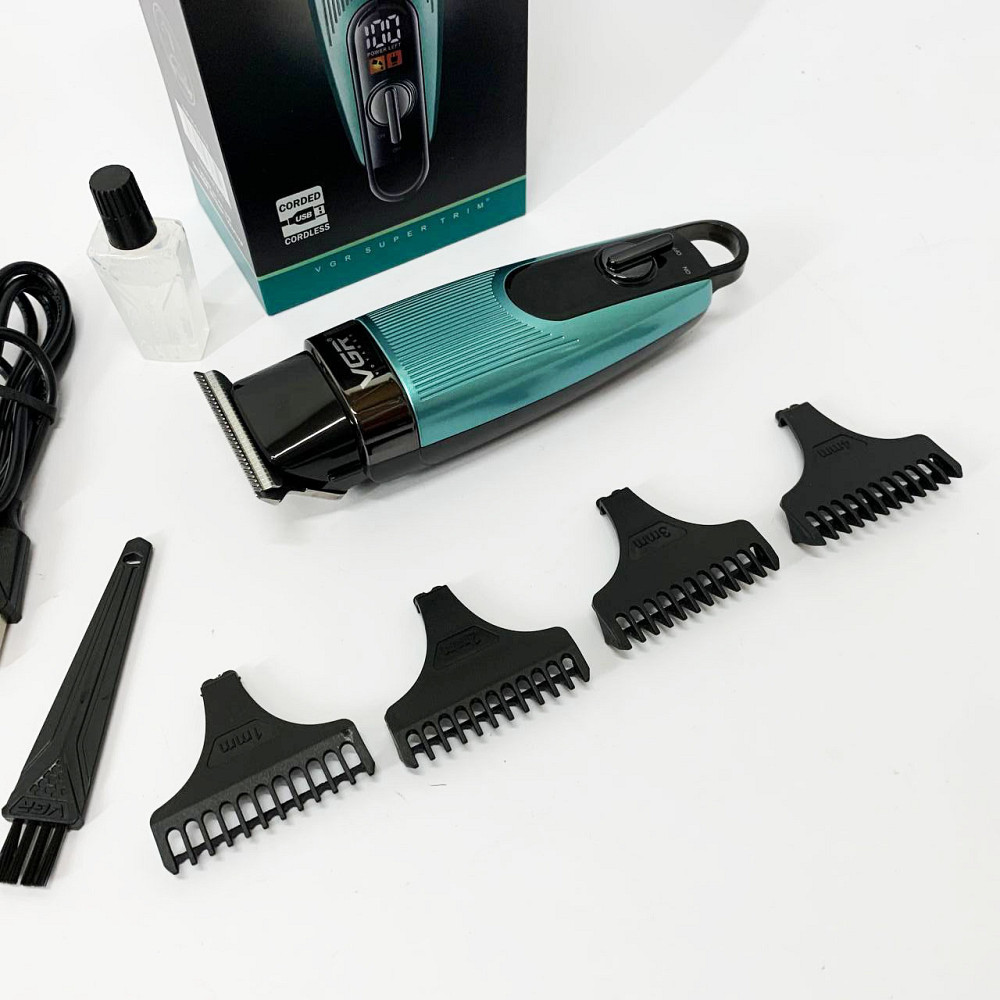 Хороші машинки для стрижки волосся для дому VGR Професійна машинка стрижки волосся в салон HC-13 Львів - фото 6