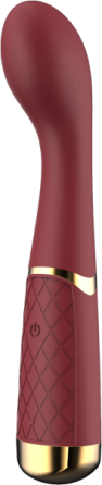 Вибратор для точки G Dream toys Romance Lucy, марсаловый, 19.5 х 3.8 см Sex Aura Киев