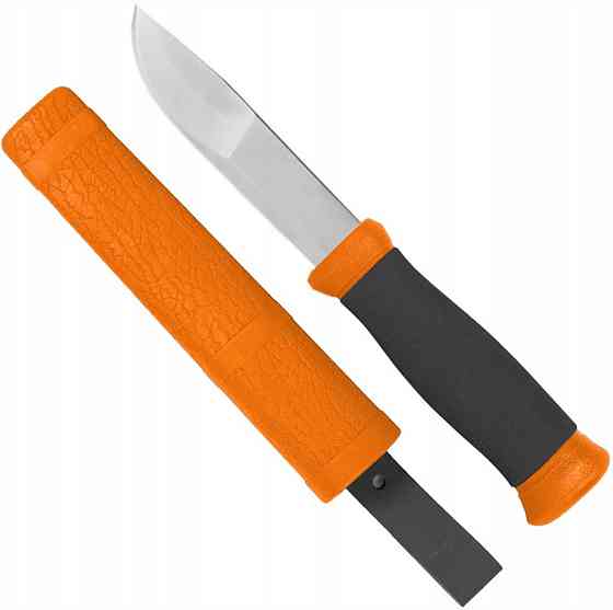 Туристичний Ніж посилений з кобурою Morakniv "Outdoor 2000" Orange (12057) Нержавіюча сталь Нововолинськ