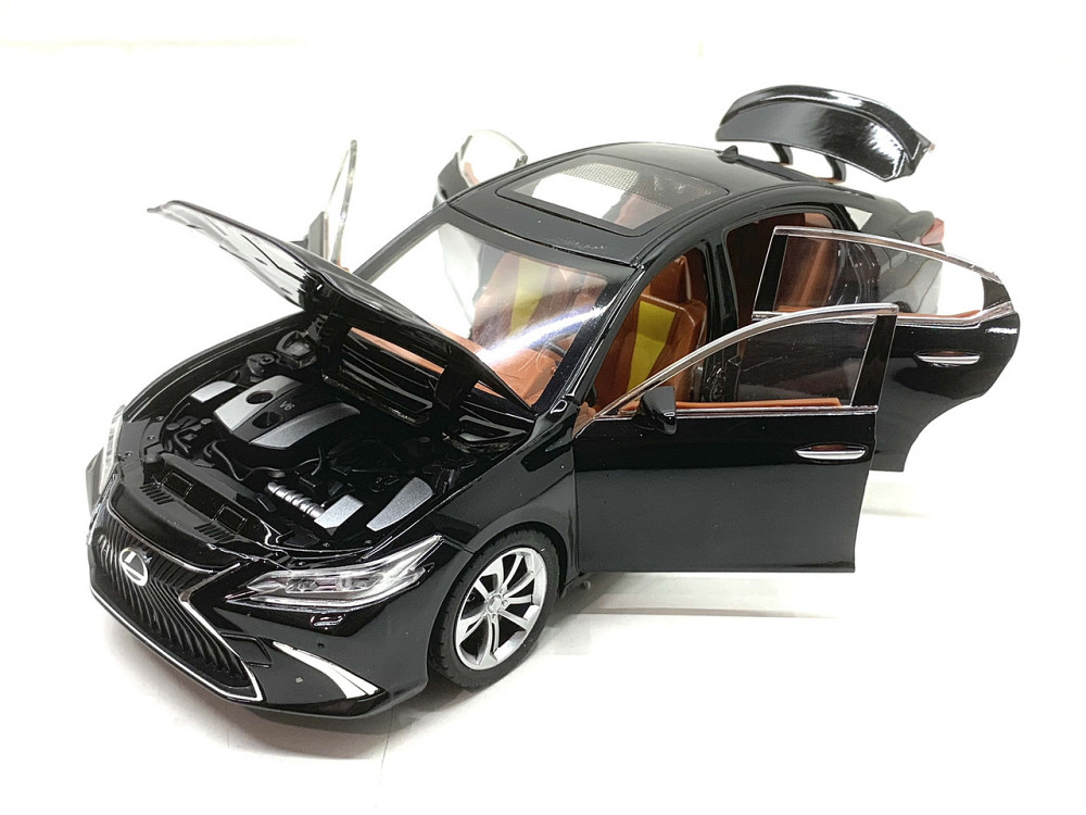 Машина Автосвіт Lexus ES інерційна відкриваються двері капот багажник 21см Чорний (AP-2030) Чернігів - фото 8