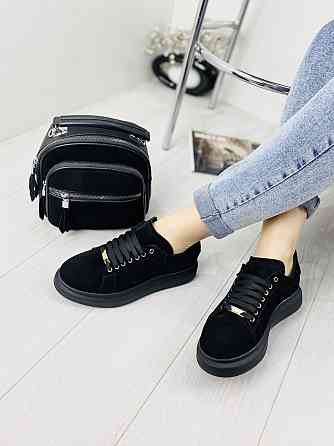 Abbi Кросівки жіночі ABBI 7974-01 чорні (весна-осінь, замша натуральна) (2696) 36-40 Коломия