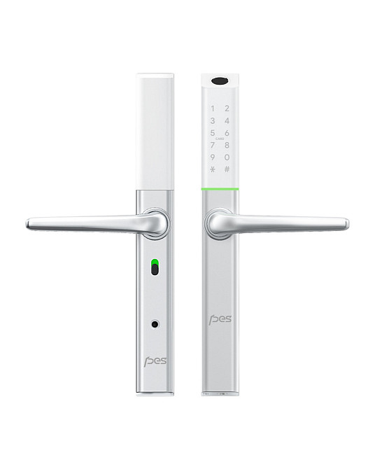 PES Ford silver розумний замок з вузьким корпусом Київ - фото 1