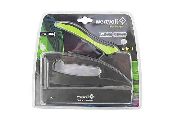 WERTVOLL Степлер ресорний WERTVOLL 4-В-1 скоба R53 6-14мм/R13 6-14 мм/R140 6-14 мм/цвях 15мм ко Коломия