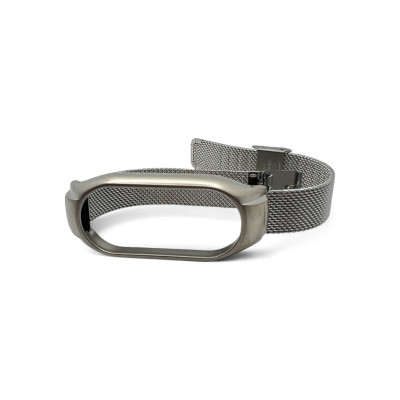 Ремешок для фитнес браслета BeCover Metal для Xiaomi Mi Smart Band 9 Silver (711979) Винница - изображение 7