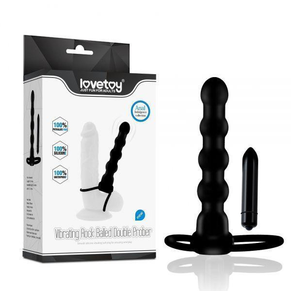 Анальная насадка Double Prober Vibrating Sex Aura Киев - изображение 2