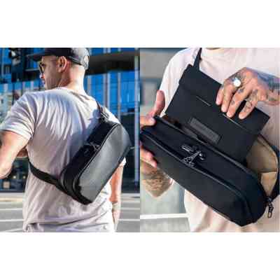 Сумка Pacsafe x SLNT pocket sling Черная (83102100) Винница