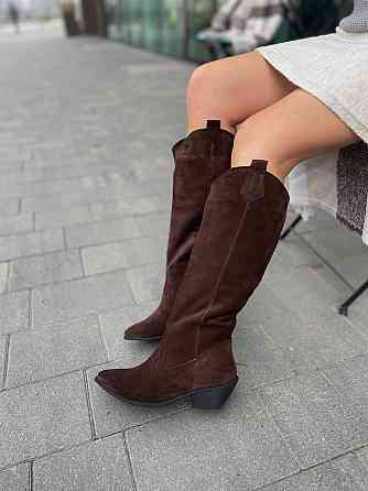 Edan Instruments Чоботи жіночі EDAN K/B шоколадні (зима євро-хутро, шкіра натуральна) (5625) 38 Коломия