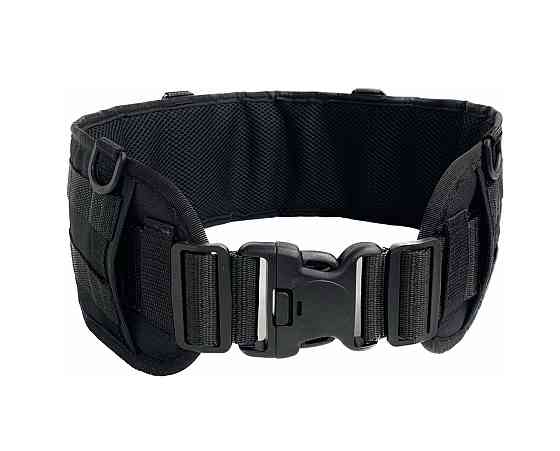 Ремінь розвантажувальний тактичний Novator RT-7 (Black) XL (110-120 см) Київ